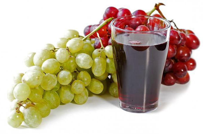 Свежевыжатый сок из винограда